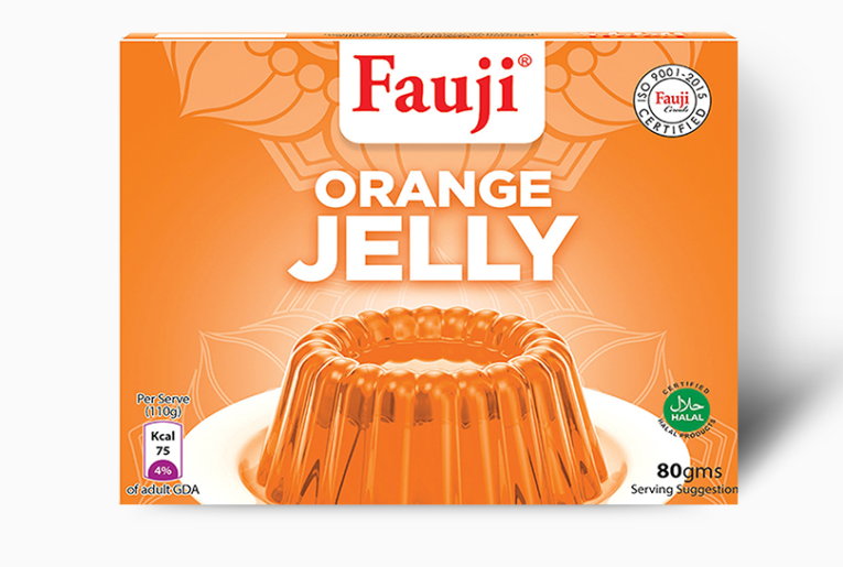 Fauji Jelly Orange 80 g - Image 1