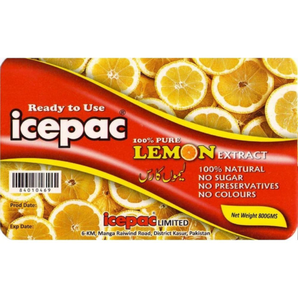 Icepac Lemon Cubes 300  g