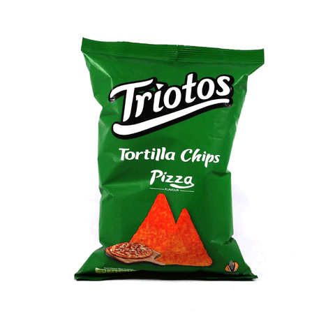c9f3f281-2870-4a0a-bdaa-3b0a9b0cdea3 Triotos Tortilla Chips Pizza Flavour 1 unit 80 g - Image 1