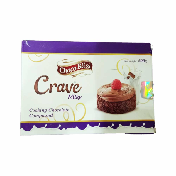 Choco Bliss Crave Milky Cooking Chocolate Compound 500 g