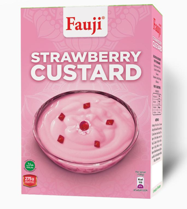 Fauji Custard Powder Strawberry 300g