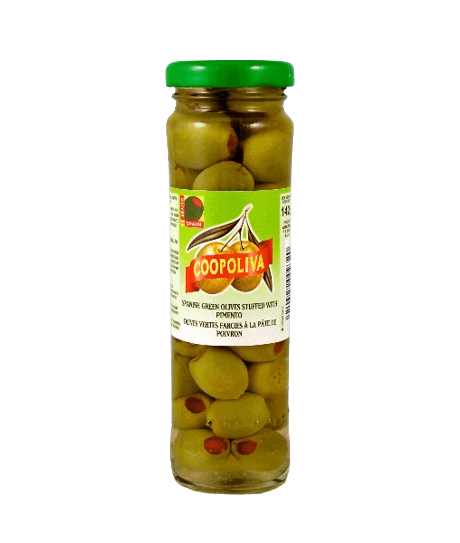 Coopoliva Pitted Green Olives 142 g