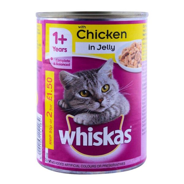 Whiskas Chicken in Jelly 390 g