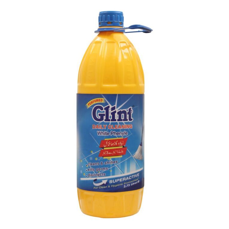 Glint Daily Cleaning White Phenyle 2.75 ltr - Image 1