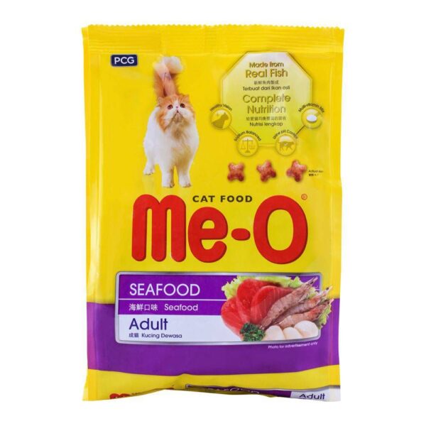 Me-O Seafood Adult Cat Food 450 g