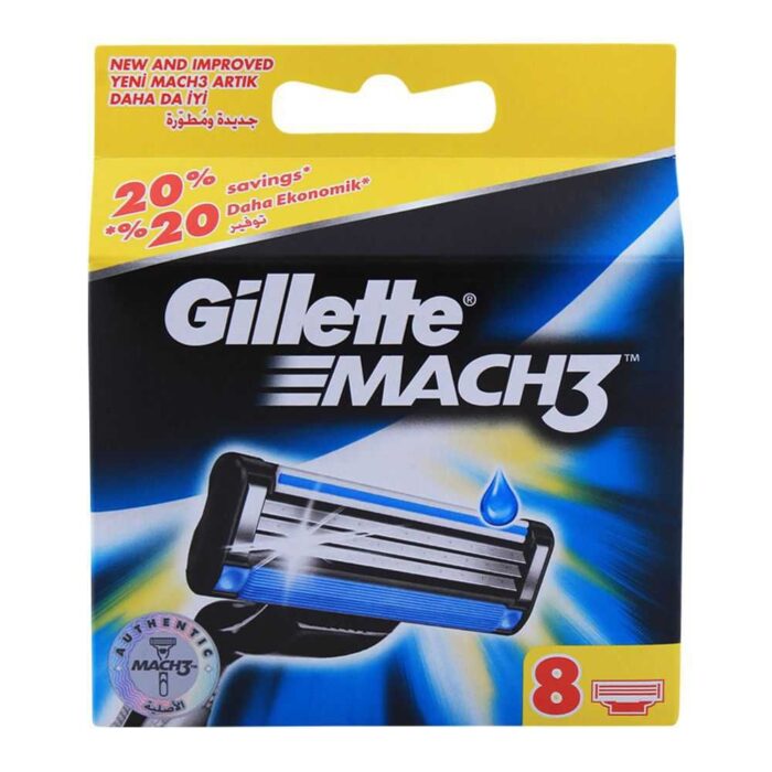 Gillette Mach 3 Carts 8 pcs - Image 1