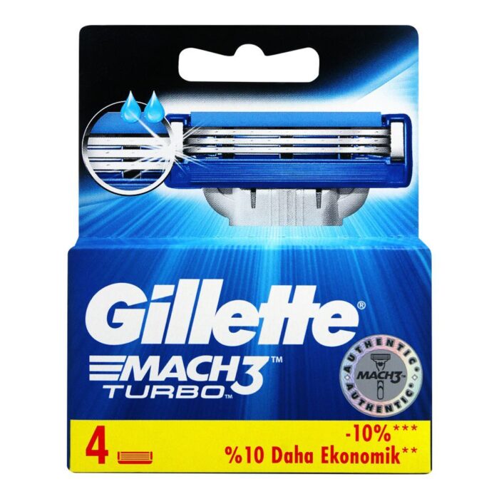 Gillette Mach 3 Carts  4 blades - Image 1