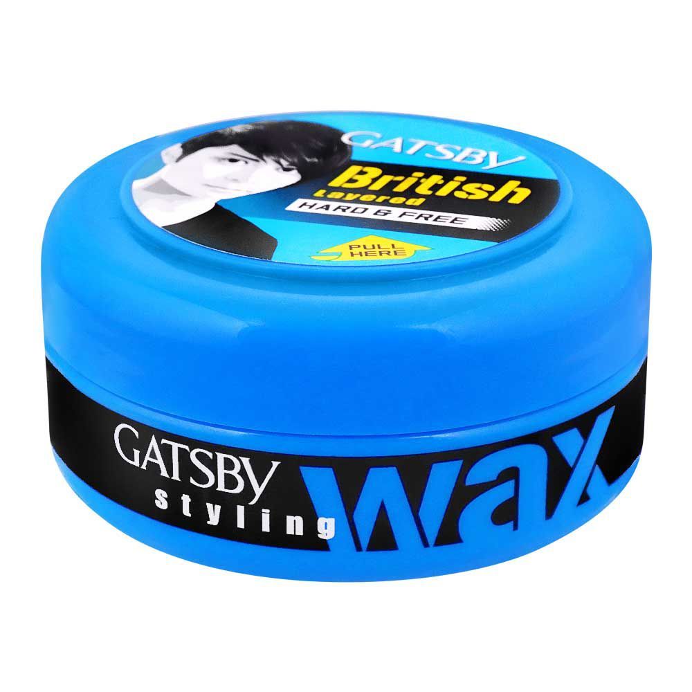 1084464-1 Gatsby Hair Hard & Free Styling Wax 75g - Image 1
