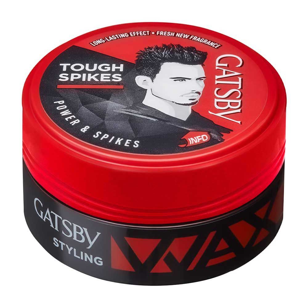 1125999-1 Gatsby Power & Spikes Hair Styling Wax 75g - Image 1