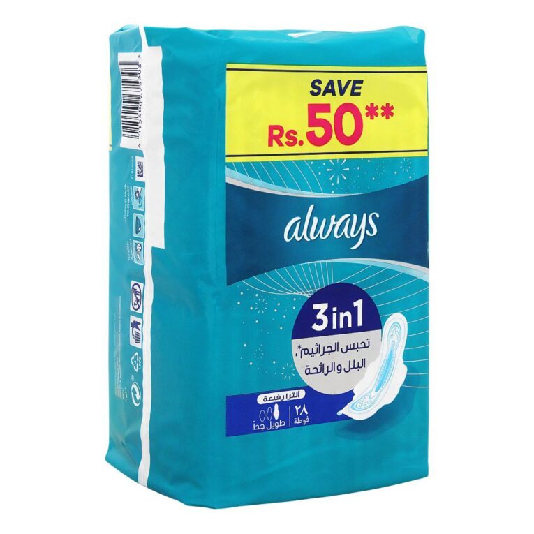 Always Ultra Thin Extra Long Pads	28 pcs - Image 1