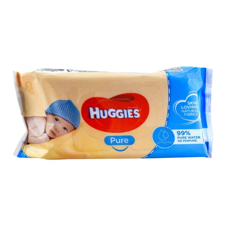 Huggies Baby Wipes Pure 56 wipes - Image 1