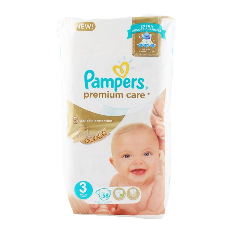 Pampers Premium Care 3 (6-10 Kg) 58 pcs - Image 1