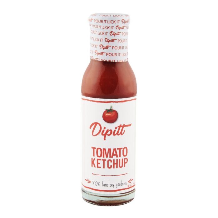 Dipitt Tomato Ketchup 100% Tomatoey Goodness 300 g - Image 1