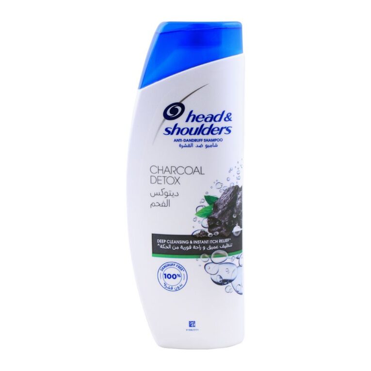 Head & Shoulders Charcoal Detox Anti Dandruff Shampoo 400 ml - Image 1