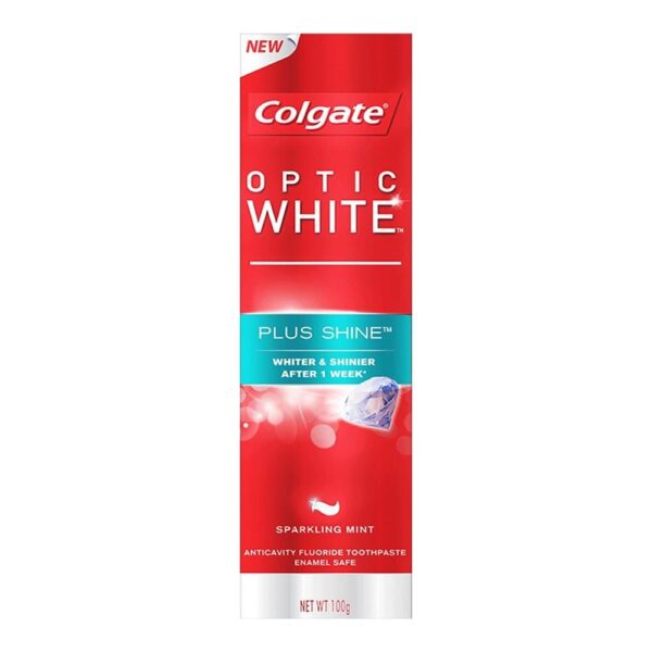 Colgate Optic White Plus Shine Sparkling Mint Toothpaste 100 g