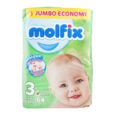 Molfix Diaper Midi Jumbo Size 3 Econ ( 4-9 Kg )  64 pcs