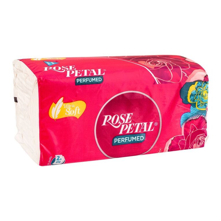 Rose Petal Perfumed Ultra Soft Facial Tissue 200 sheets - Image 1