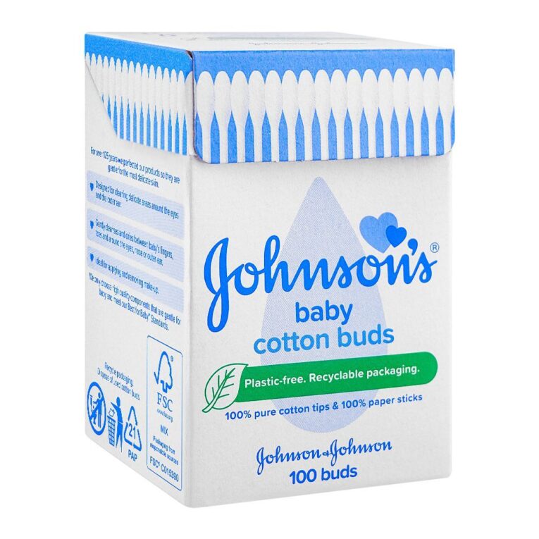 Johnson's Baby Cotton Buds 100 pcs - Image 1