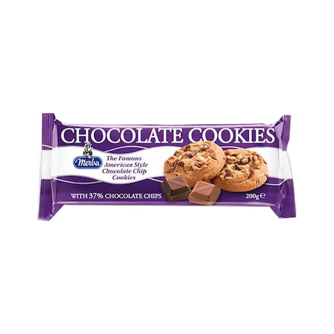 165691_main Merba Cookies Chocolate Chips 200 g - Image 1