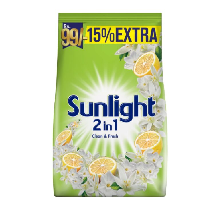Sunlight 2 In 1 Clean & Jasmine Fresh Washing Powder 420 g - Image 1