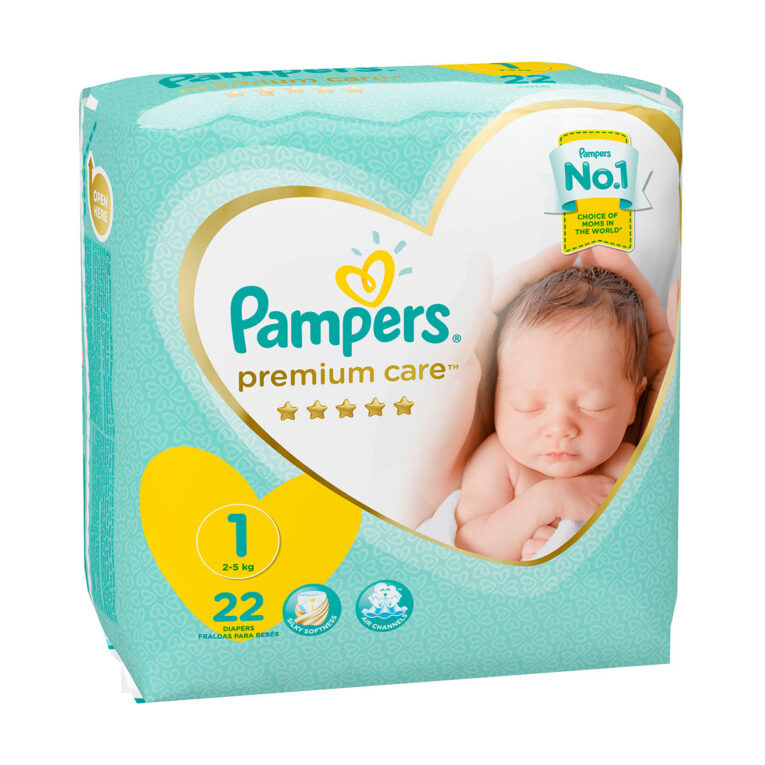 Pampers New Born Baby Dry 2 (3-4 Kg) 20 pcs - Image 1