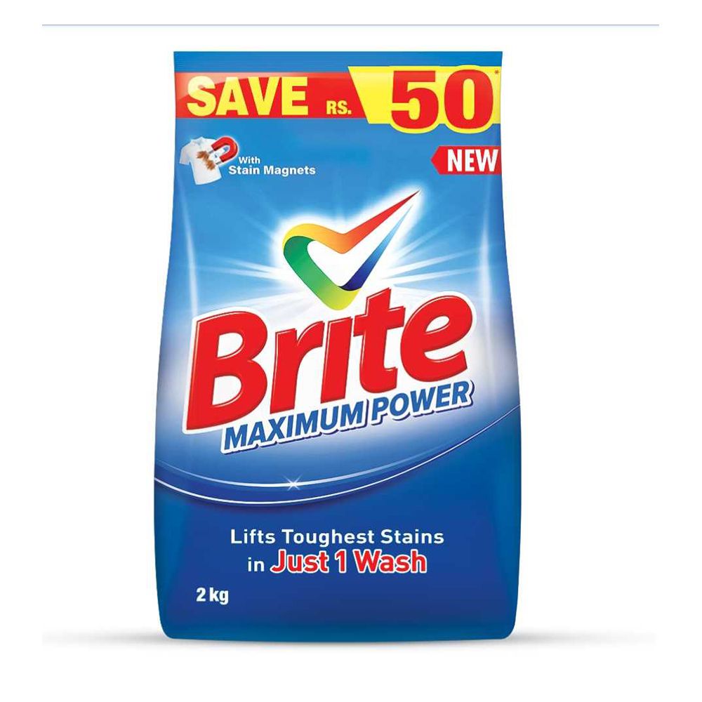 2_kg.jpegjpg02 Brite Maximum Power Detergent Powder 2 kg - Image 1