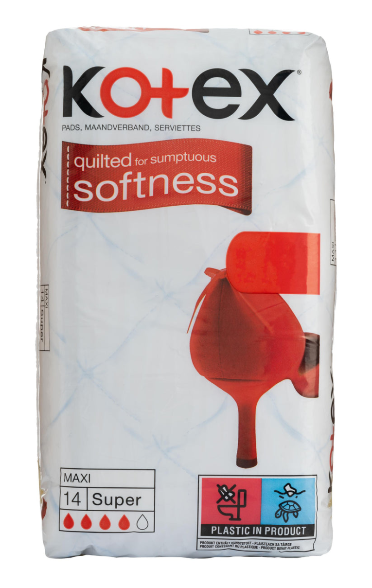 Kotex Pads Maxi Super 14 pcs - Image 1