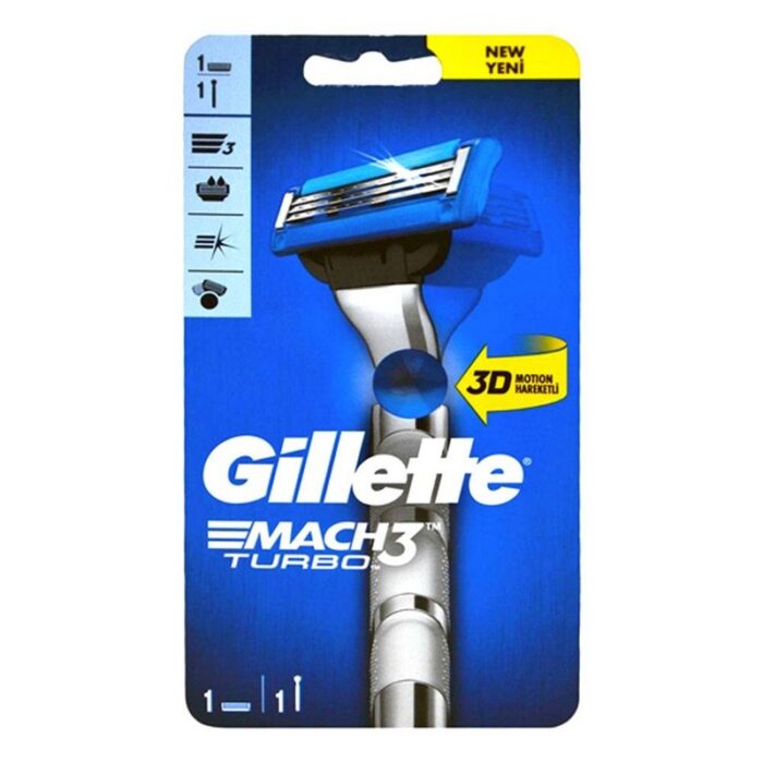 Gillette Mach 3 Turbo Aloe 40 g - Image 1