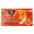7 Stick Tropical Sugar Free Gum 7 units