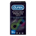Durex Condoms Extended Pleasure Longer Lasting Pleasure 12 pcs