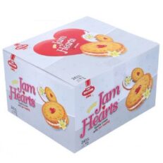 Kolson Jam Heart Vanilla Cream With Jam Topping Box 6 pcs