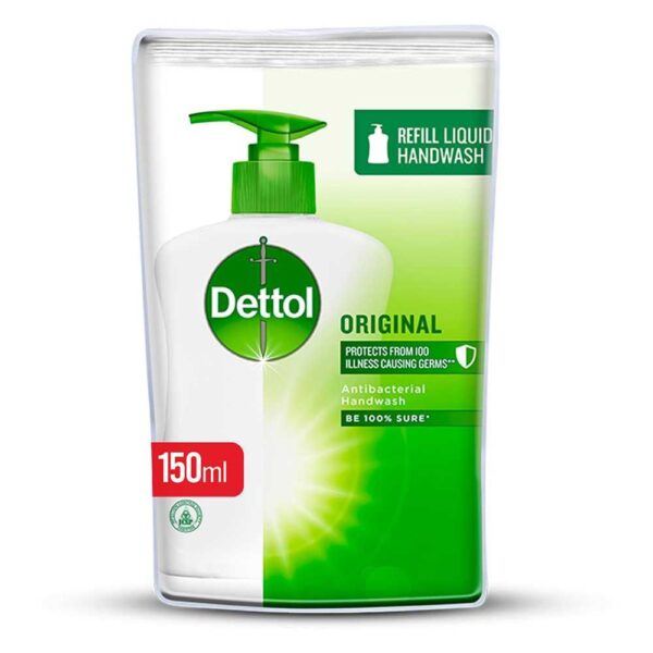 Dettol Original Liquid Hand Wash Pouch 150 ml