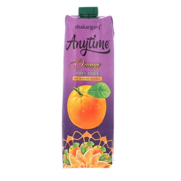 Shakarganj Anytime 100% Orange Juice 1 ltr