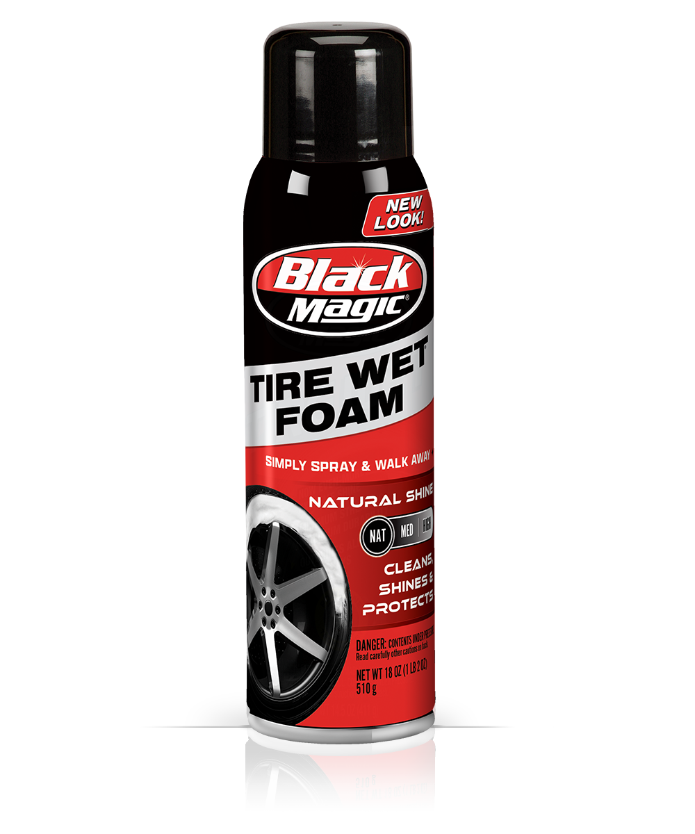 800002220-BM-Tire-Wet-Foam-18oz_001_product Kit Black Magic Tire Foam 300 ml - Image 1