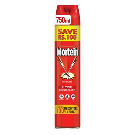 Mortein Odourless Flying Insect Killer 2X Faster Spray 750 ml