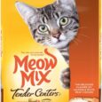 Meow Mix Tender Centers Salmon Chicken Cat Food Bag 1 kg