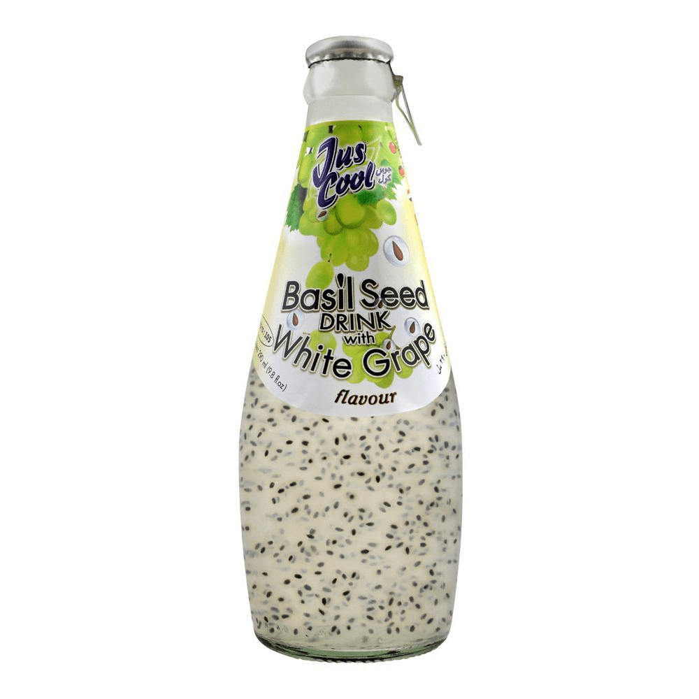 COCOA-ROYAL-BASIL-SEED-WHITE-GRAPE-290ML-RAIM.PK_ Coco Royal Basil Seed Drink With White Grape 290 ml - Image 1