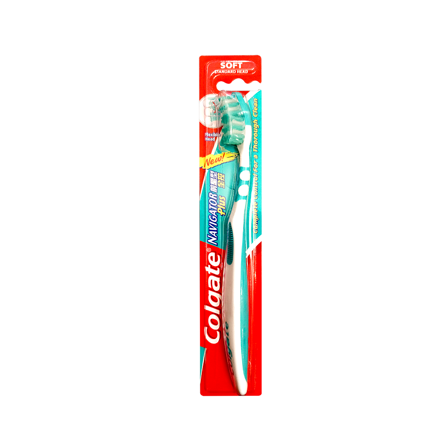 COLGATE-NAVIGATOR-PLUS Colgate Navigator Plus Toothbrush Soft Medium 1 unit - Image 1