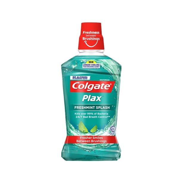 Colgate Plax Freshmint Splash Liquid Mouthwash 500 ml