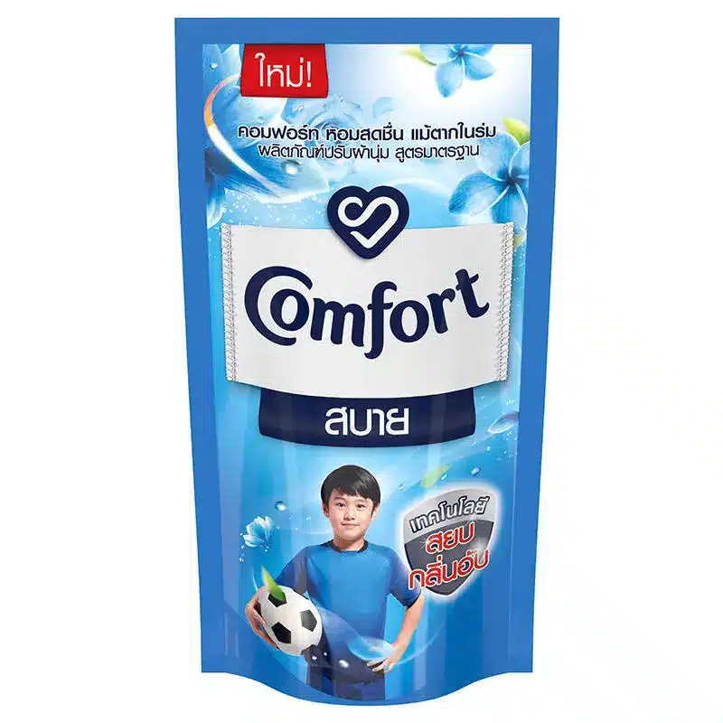 Comfort-Fabric-Softener-Refill-Bag-580ml-Fresh-Blue Comfort Fabric Softener Blue 580 ml - Image 1