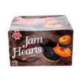 Kolson Jam Hearts Chocolate Cream With Jam Topping Box 6 pcs