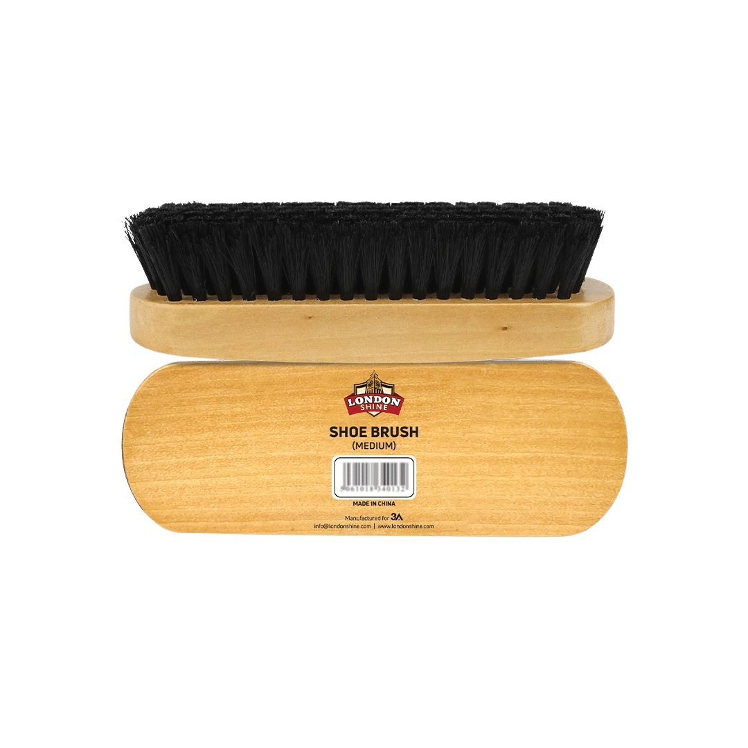 Medium-Brush London Shine Shoe Brush Medium 1 pc - Image 1