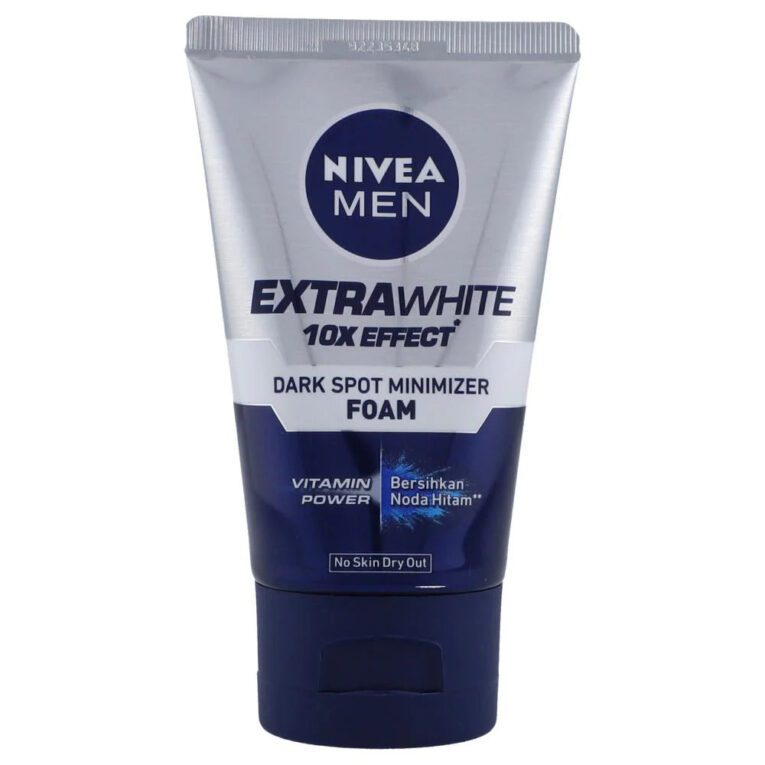 Nivea Men Extra White 10X Effect Dark Spot Minimizer Foam 100 ml - Image 1