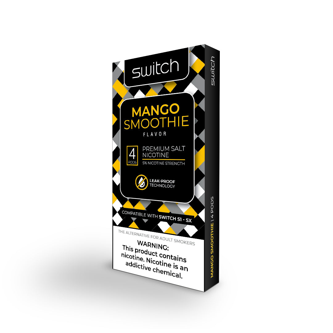 SX-Mango-Smoothie-1 Switch S1-Sx Mango Smoothie Pods 5% 1 Pc - Image 1