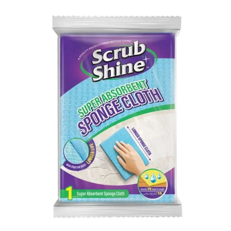 Scrub Shine Sponge Cloth 1 pc - Image 1