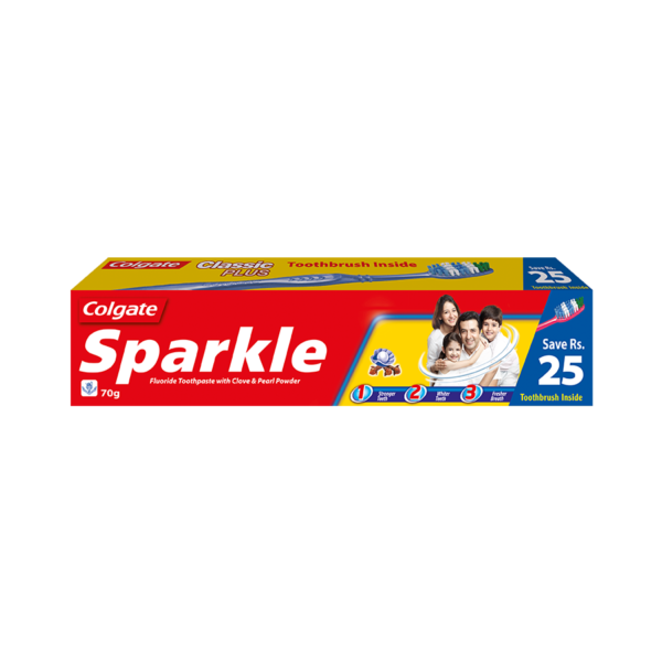 Colgate Sparkle Toothpaste With Clove And Pearl Powder 100 g