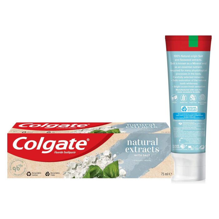 Untitled-1-1114-700x700 Colgate Paste Natural Radiant White 75 ml - Image 1