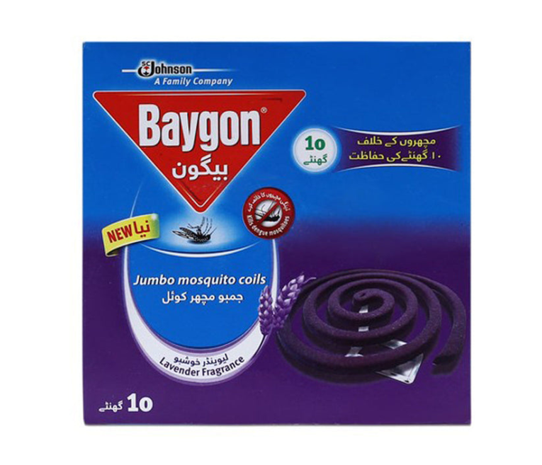Baygon Jumbo Mosquito Coils 10 units - Image 1