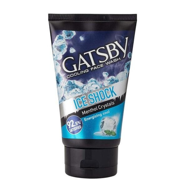 ba7ecb2b-4b90-4b96-a4eb-4df1e5ab00e1 Gatsby Cooling Face Wash - Ice Shock Menthol Crystal 100 ml - Image 1