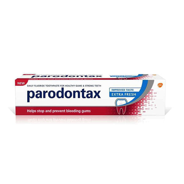 bde95250-0571-4cb6-a38d-05711b985739 Parodontax Extra Fresh Fluoride Toothpaste 50 g - Image 1